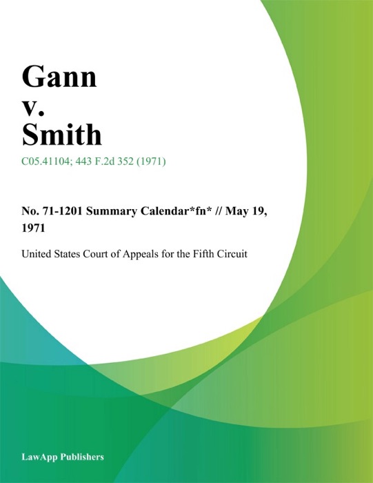 Gann v. Smith