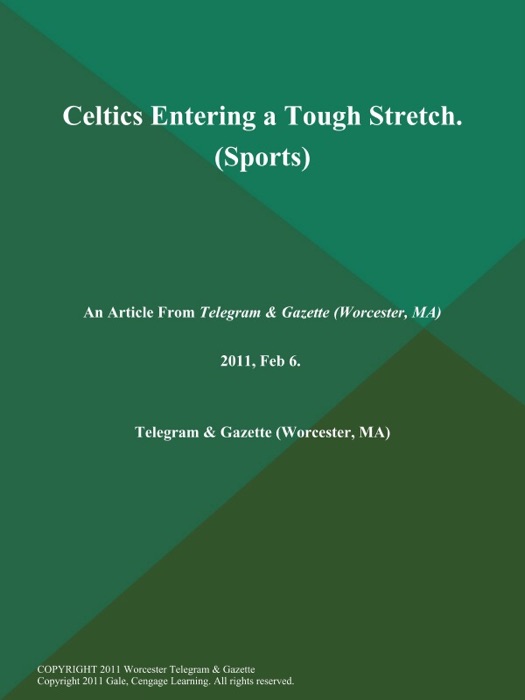 Celtics Entering a Tough Stretch (Sports)