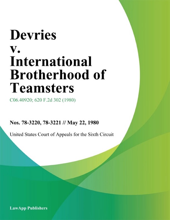 Devries v. International Brotherhood of Teamsters