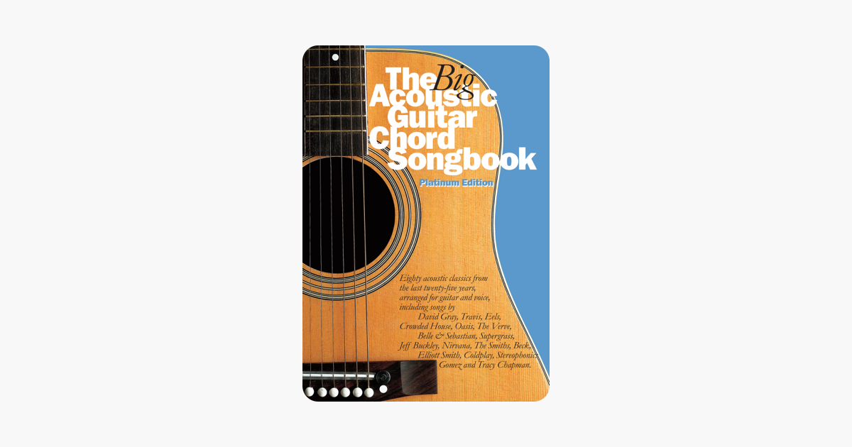 The Big Acoustic Guitar Chord Songbook Platinum Edition - 