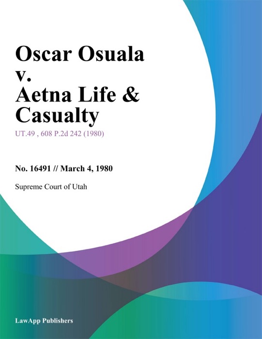 Oscar Osuala v. Aetna Life & Casualty