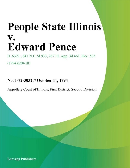 People State Illinois v. Edward Pence