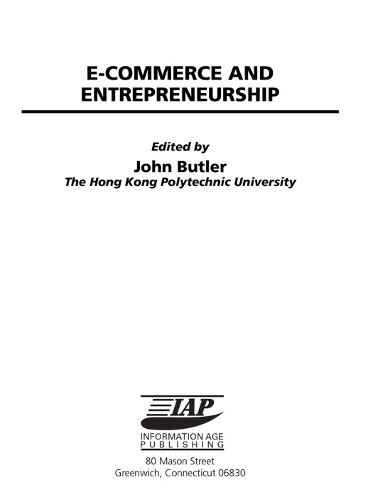 E-Commerce & Entrepreneurship