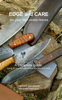 Matthew Lesniewski www.mlknives.com - EDGE and CARE for your high carbon knives. artwork