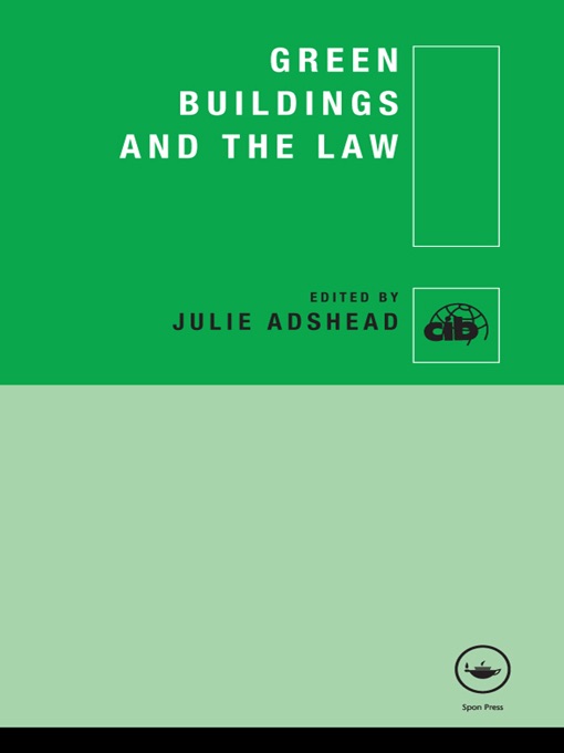 Green Buildings and the Law