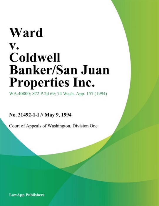 Ward V. Coldwell Banker/San Juan Properties Inc.