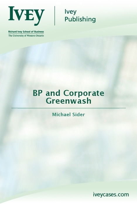 BP and Corporate Greenwash