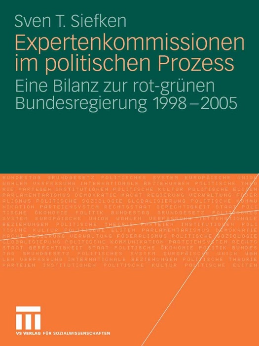 Expertenkommissionen im politischen Prozess