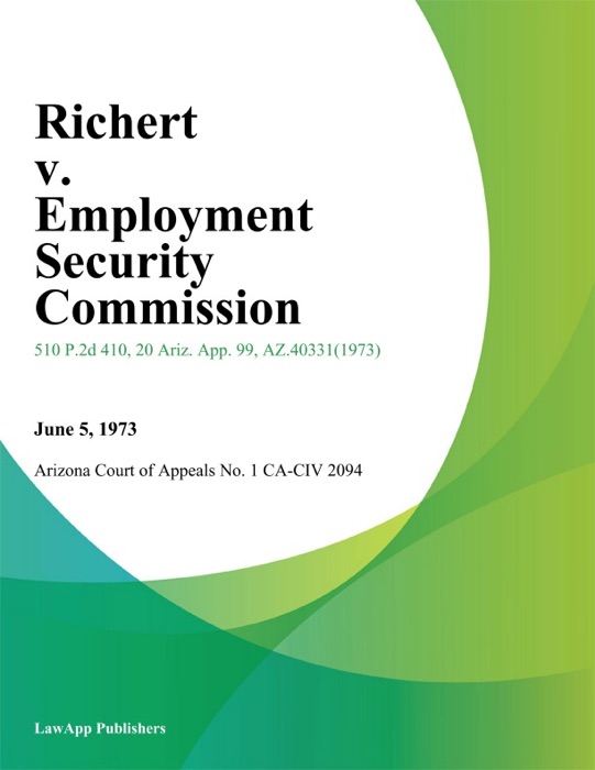 Richert v. Employment Security Commission