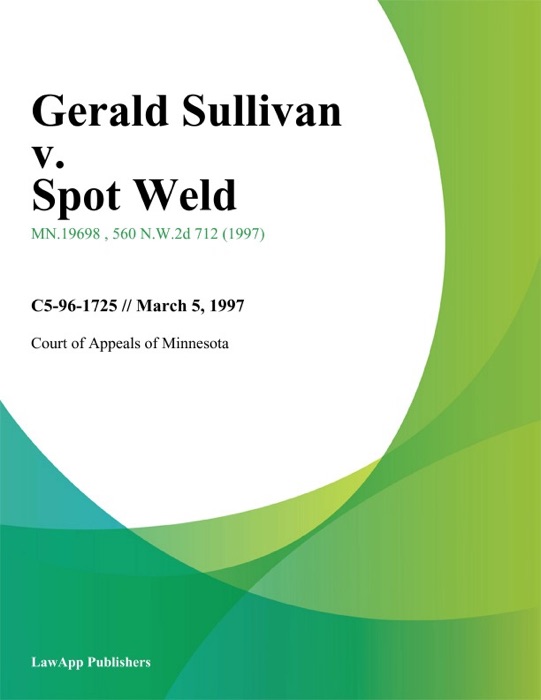 Gerald Sullivan v. Spot Weld
