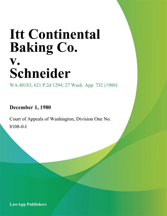 Itt Continental Baking Co. v. Schneider