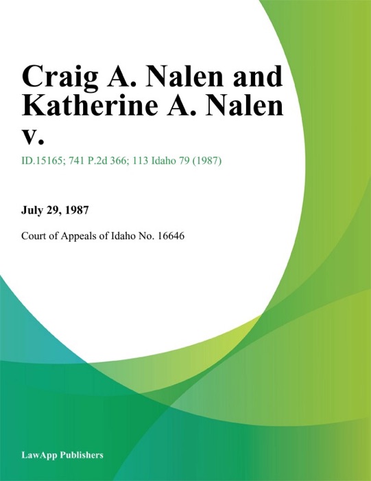 Craig A. Nalen and Katherine A. Nalen V.