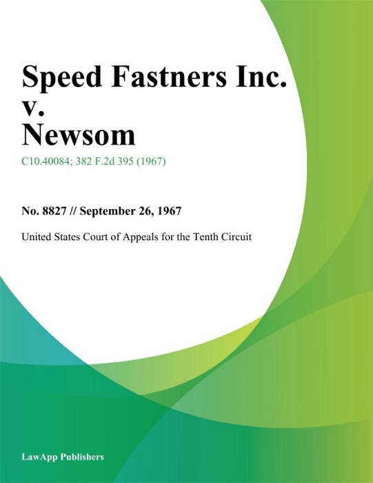 Speed Fastners Inc. v. Newsom