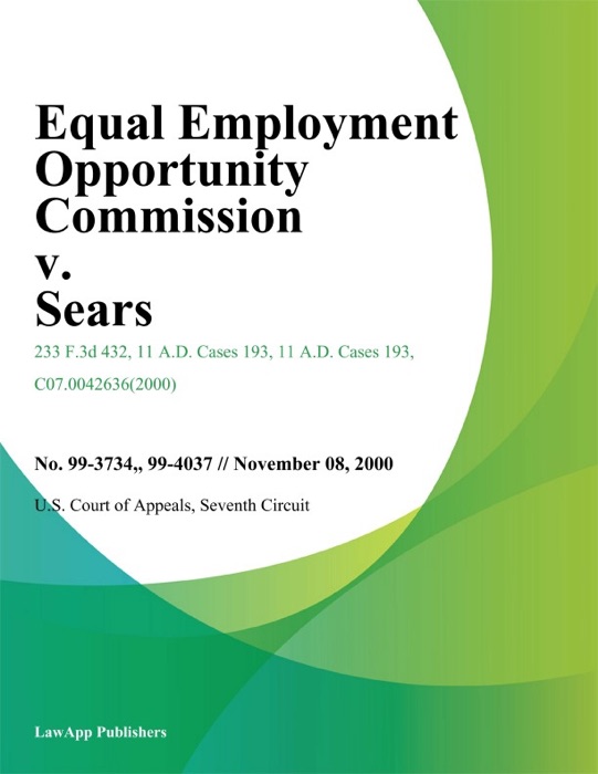 Equal Employment Opportunity Commission V. Sears