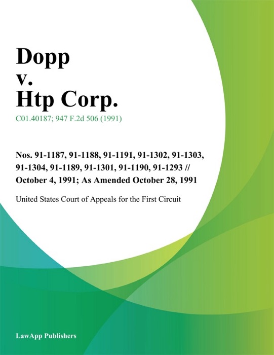 Dopp v. Htp Corp.