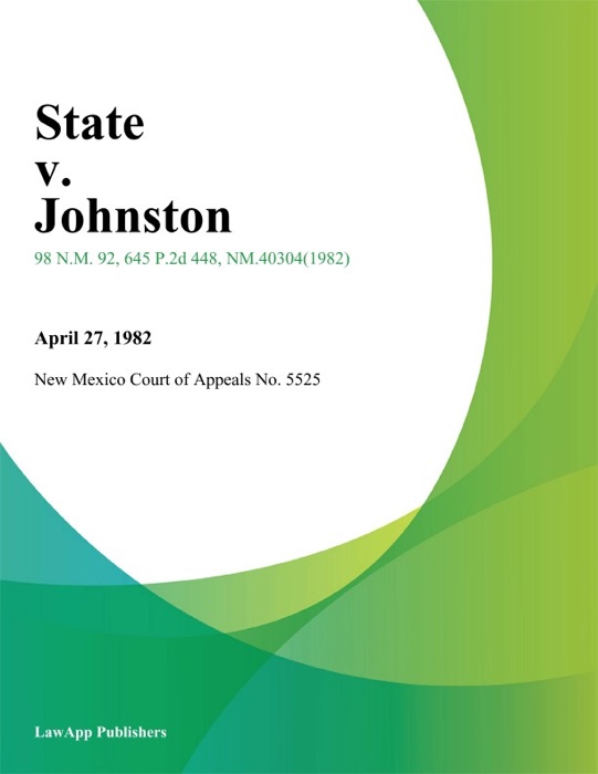 State V. Johnston