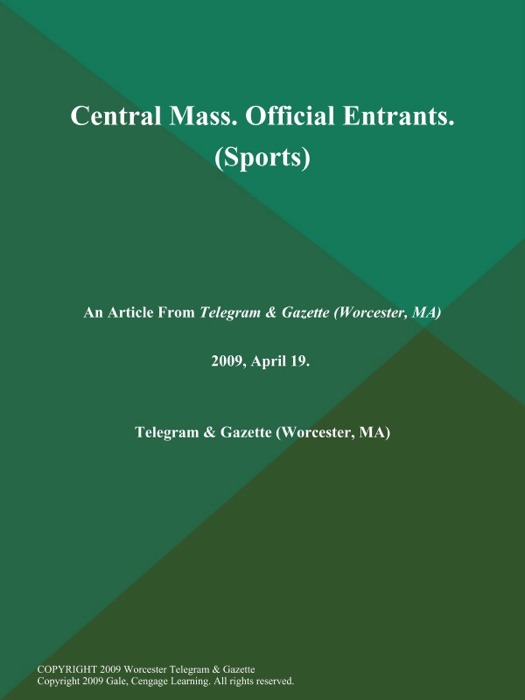 Central Mass. Official Entrants (Sports)