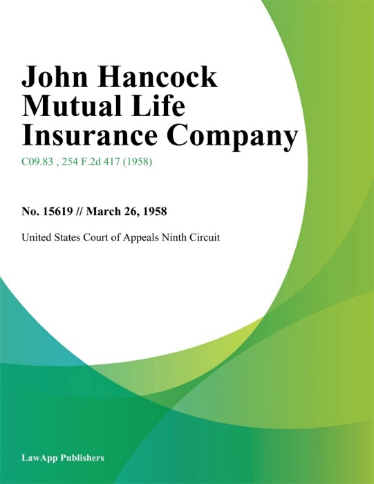 John Hancock Mutual Life Insurance Company