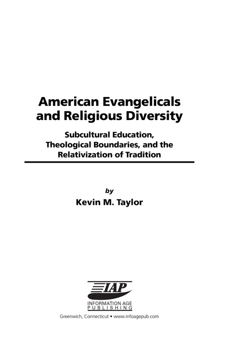 American Evangelicals and Religious Diversity