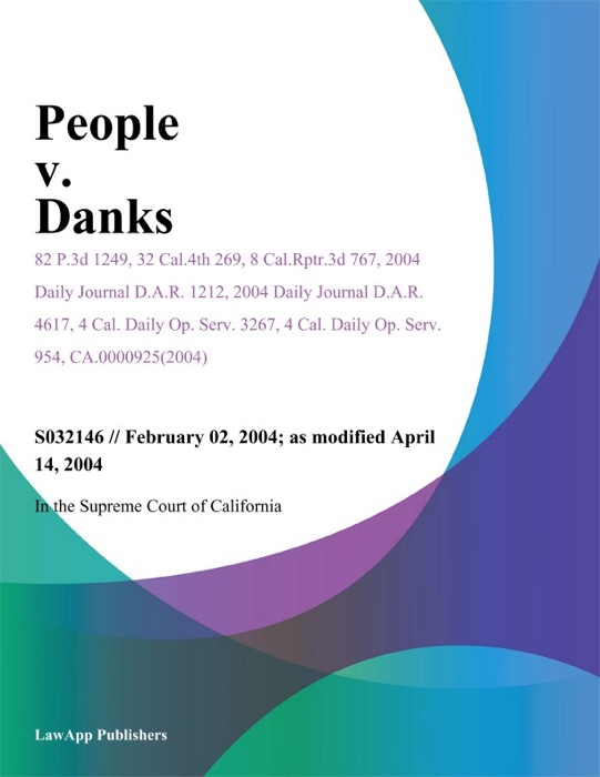 People V. Danks