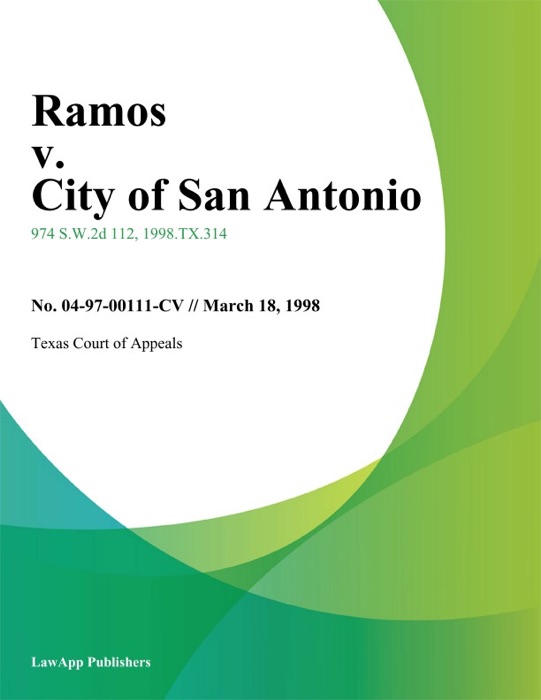 Ramos v. City of San Antonio