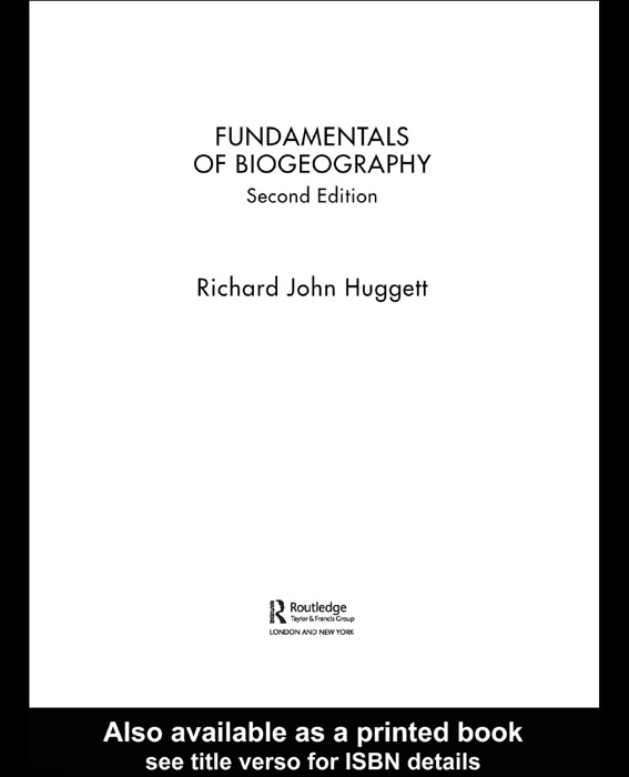 Fundamentals of Biogeography