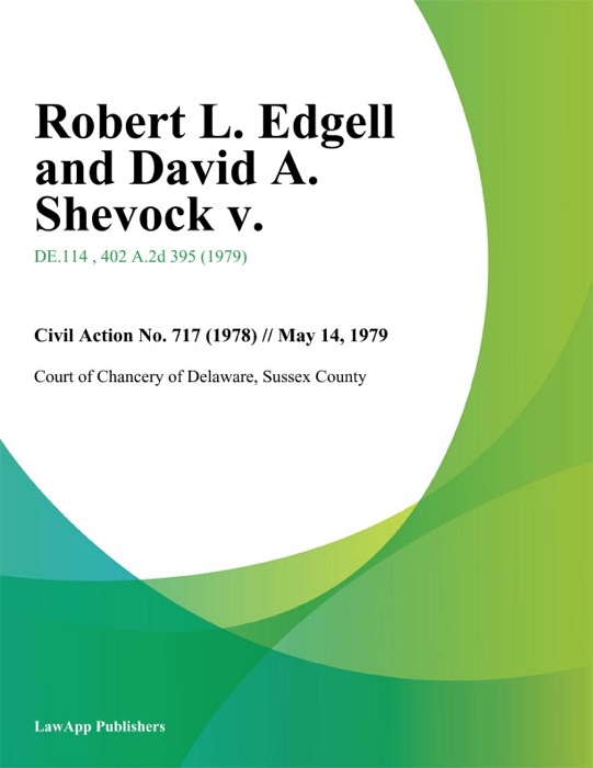Robert L. Edgell and David A. Shevock v.