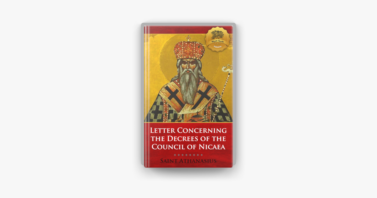 Decretis) Council \u200eLetter Concerning of the Decrees the Nicaea of (De