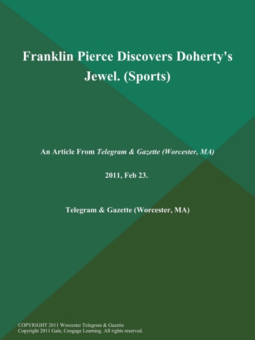 Franklin Pierce Discovers Doherty's Jewel (Sports)