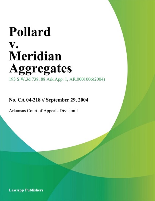 Pollard v. Meridian Aggregates