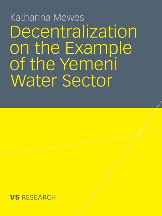 Decentralization on the Example of the Yemeni Water Sector