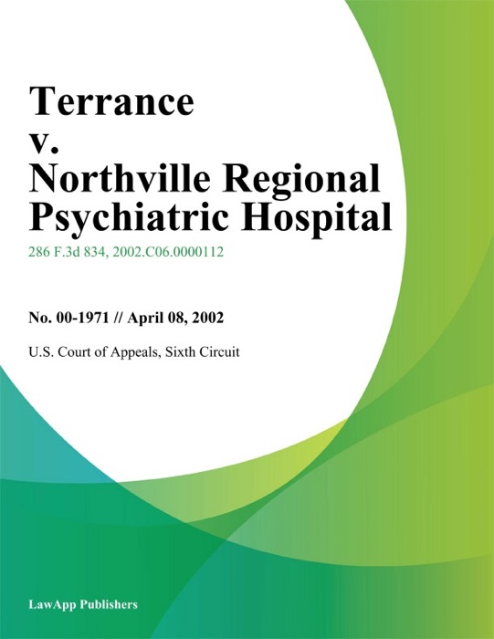 Terrance V. Northville Regional Psychiatric Hospital