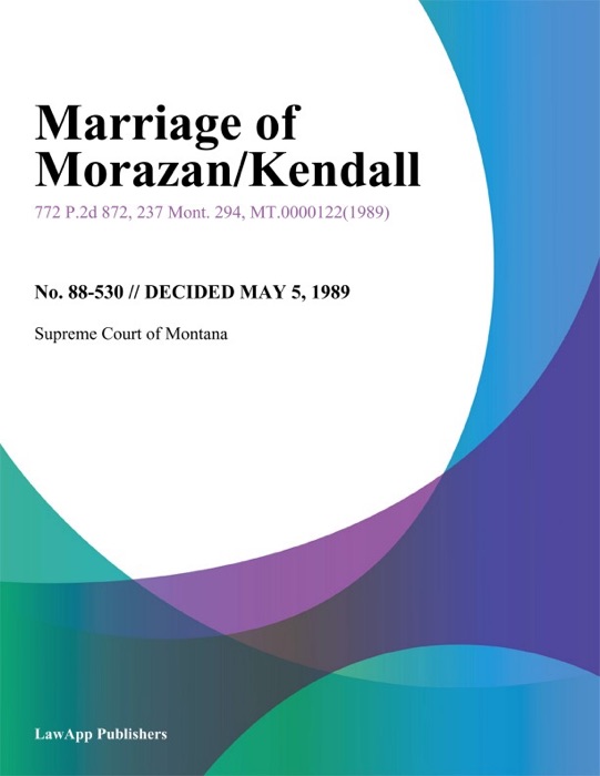 Marriage of Morazan/Kendall