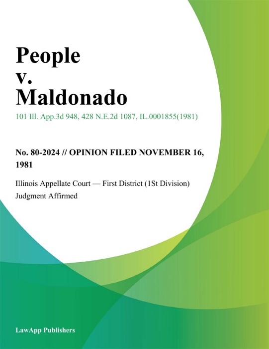 People v. Maldonado