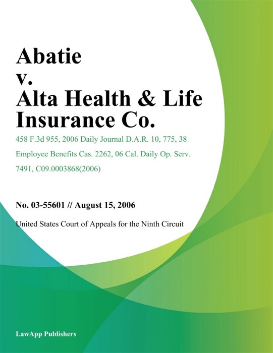 Abatie v. Alta Health & Life Insurance Co.