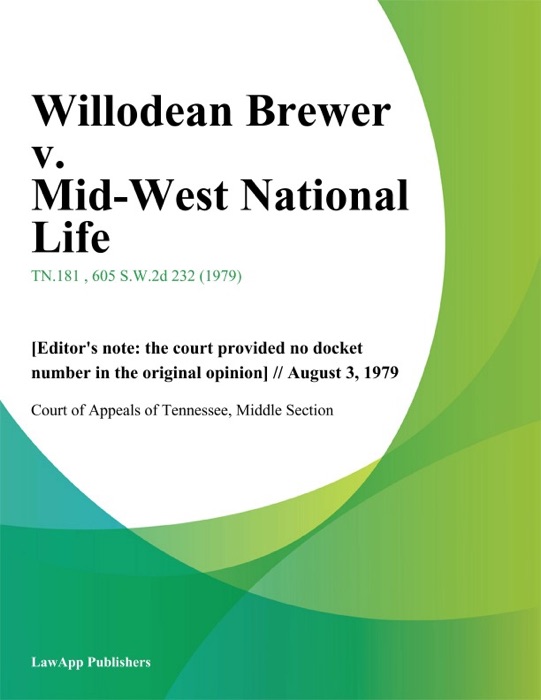 Willodean Brewer v. Mid-West National Life