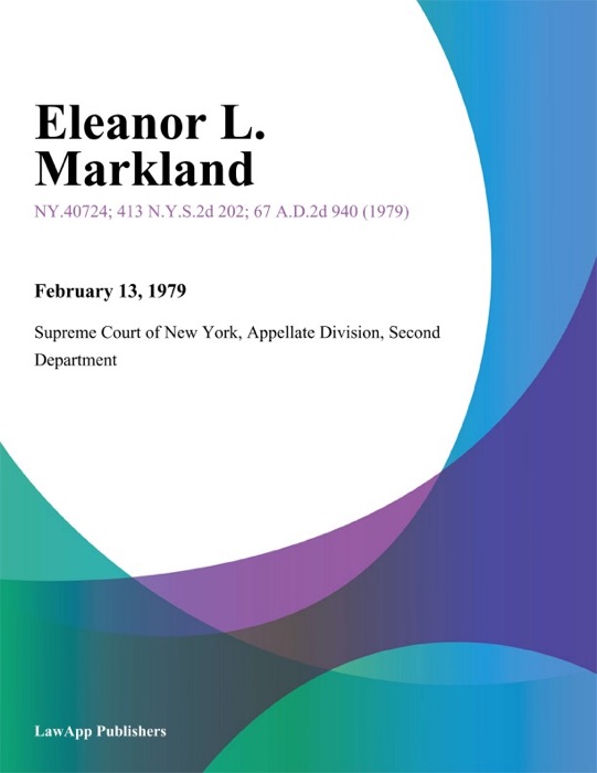 Eleanor L. Markland