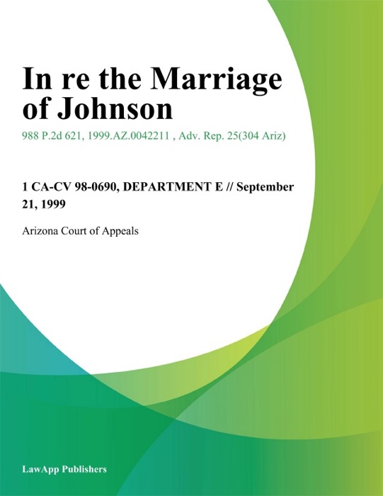 In Re the Marriage of Johnson