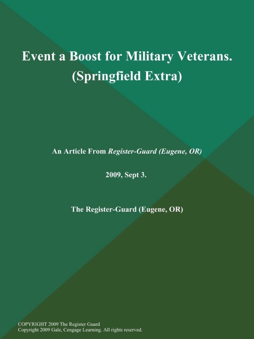 Event a Boost for Military Veterans (Springfield Extra)