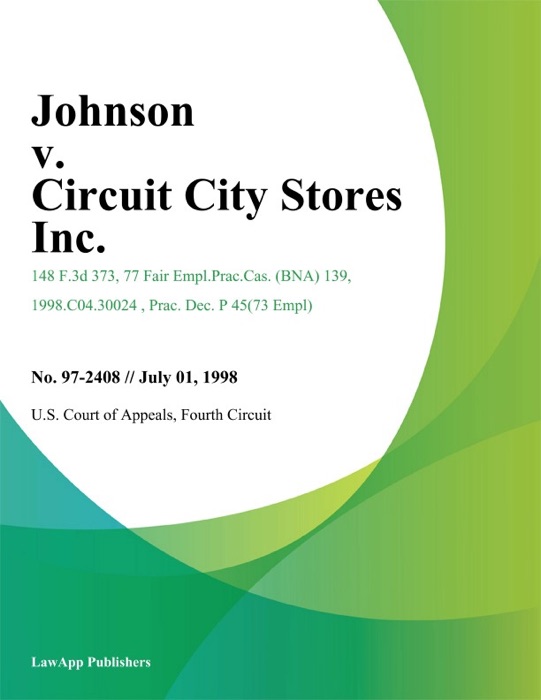 Johnson v. Circuit City Stores Inc.