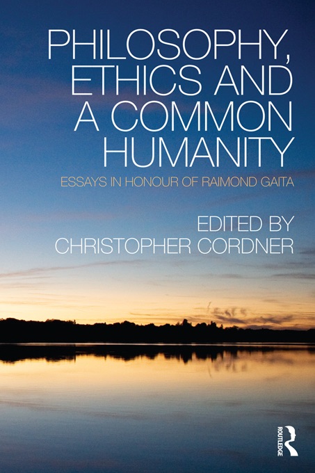 Philosophy, Ethics and a Common Humanity