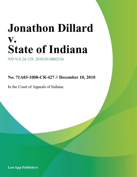 Jonathon Dillard v. State of Indiana