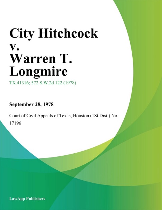 City Hitchcock v. Warren T. Longmire