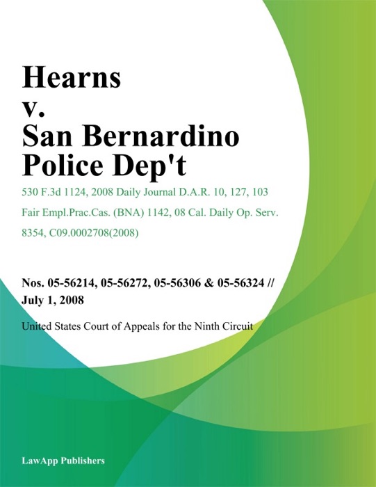 Hearns v. San Bernardino Police Dept