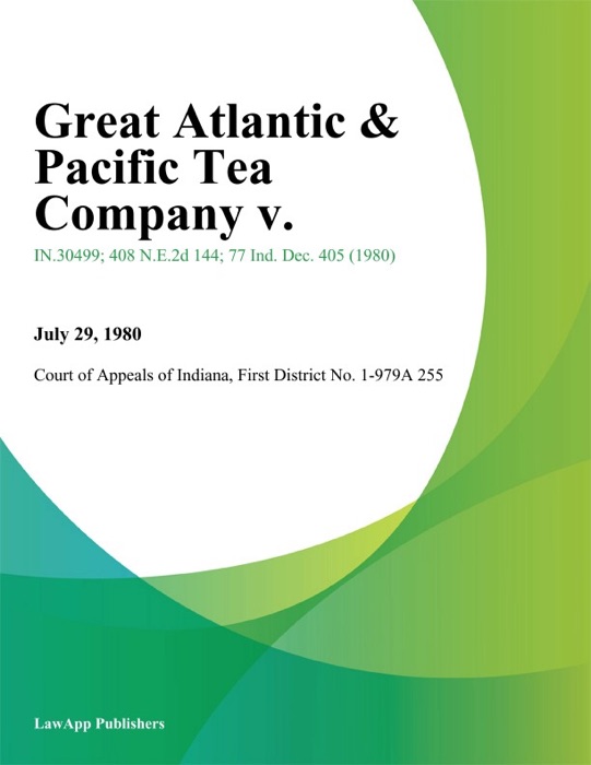 Great Atlantic & Pacific Tea Company v.