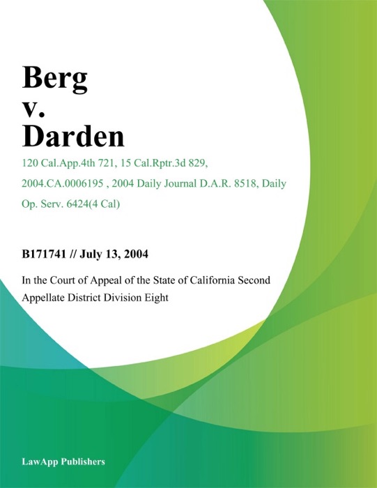 Berg V. Darden