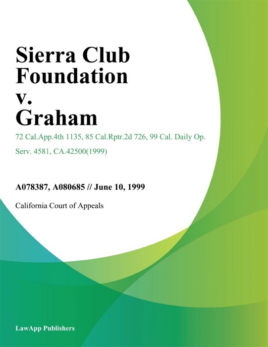 Sierra Club Foundation V. Graham