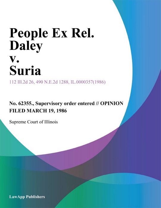 People Ex Rel. Daley v. Suria