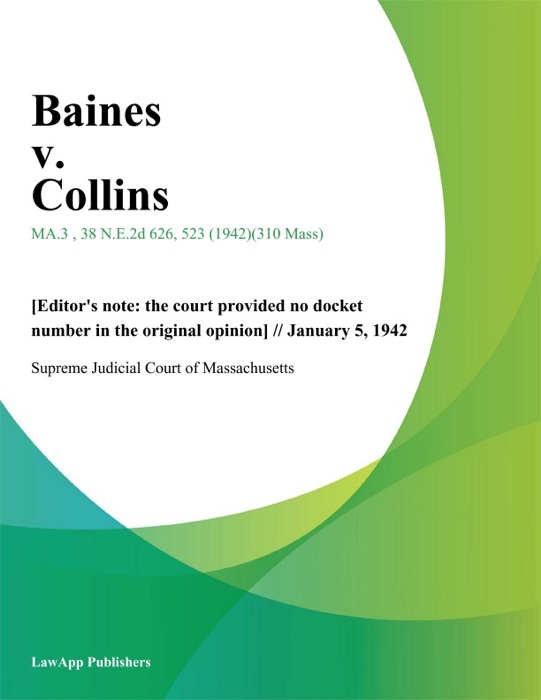 Baines v. Collins