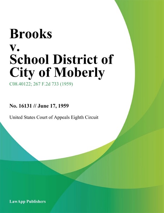 Brooks v. School District of City of Moberly